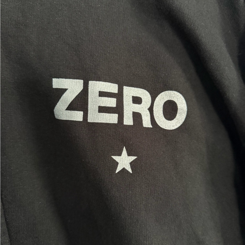 The Smashing Pumpkins ZERO Black Zip-Up Hoodie -large - Picture 3 of 6